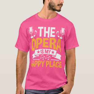 T-shirt Musique Chorale chorale chorale chanteur d'opéra