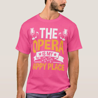 T-shirt Musique Chorale chorale chorale chanteur d'opéra