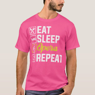 T-shirt Musique Chorale chorale chorale chanteur d'opéra