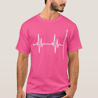T-shirt Musique classique Flutist Heartbeat Orchestre cade