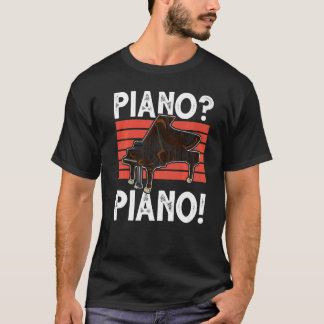 T-shirt Musique classique Piano Player Musicien Pianiste P