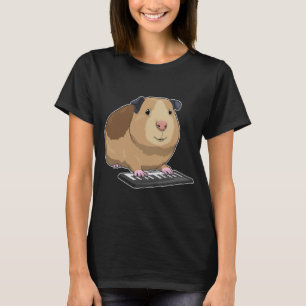 T-shirt Musique clavier du musicien Hamster