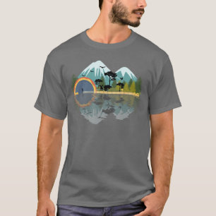T-shirt Musique de Banjo Bluegrass Mandoline Musique Count