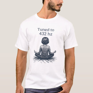 T-shirt Musique de fréquence réglée à 432 Hz