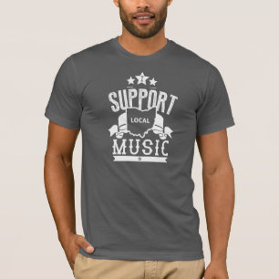 T-shirt Musique de gens du pays de soutien