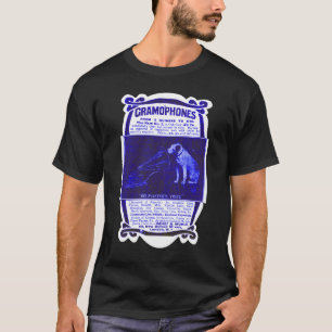 T-shirt Musique de Gramophone - la voix de son maître