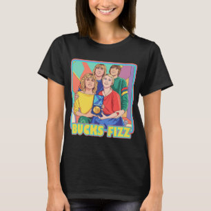 T-shirt Musique de groupe pop de style Pop Art