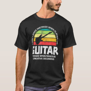 T-shirt Musique de guitare Instrument de musique Musicien