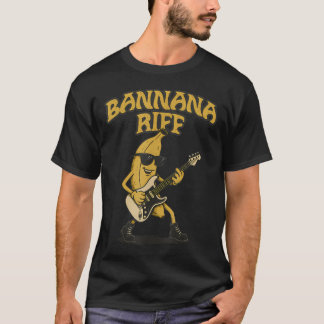 T-shirt Musique de guitare rock and roll drôle Riff de ban