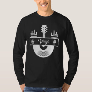 T-shirt Musique de guitare Vinyl Record