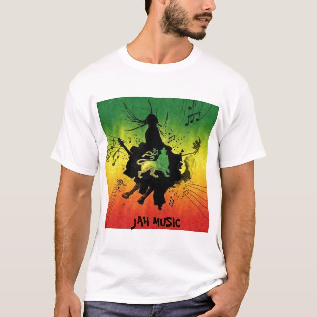 T-SHIRT MUSIQUE DE JAH (Devant)