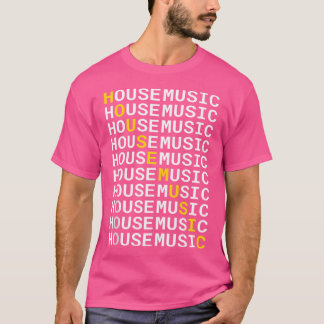 T-shirt Musique de la maison - Dj Dj Amusant Edm Rave Cade