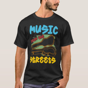 T-shirt Musique De La Rue Activité Musique Occupé