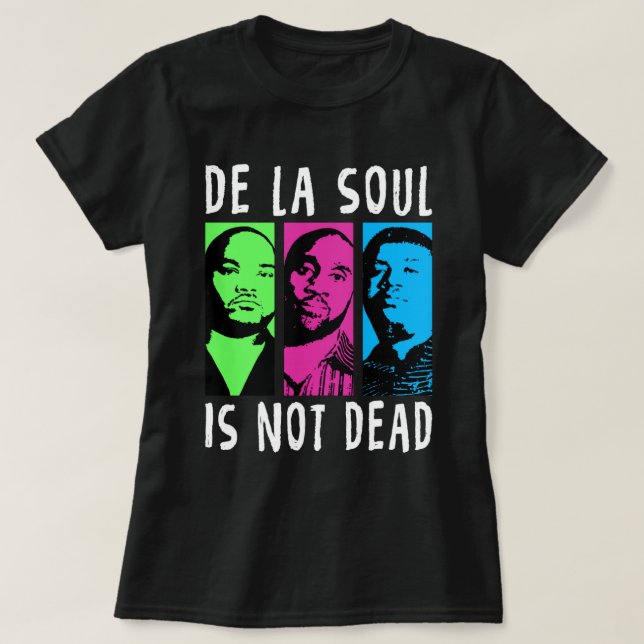T-shirt Musique De La Soul Style Rétro (Design devant)