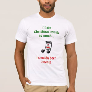 T-shirt Musique de Noël -