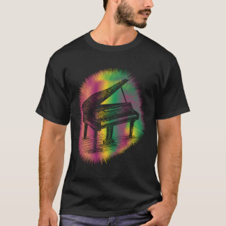 T-shirt Musique de piano Musicien Instrument de piano Musi