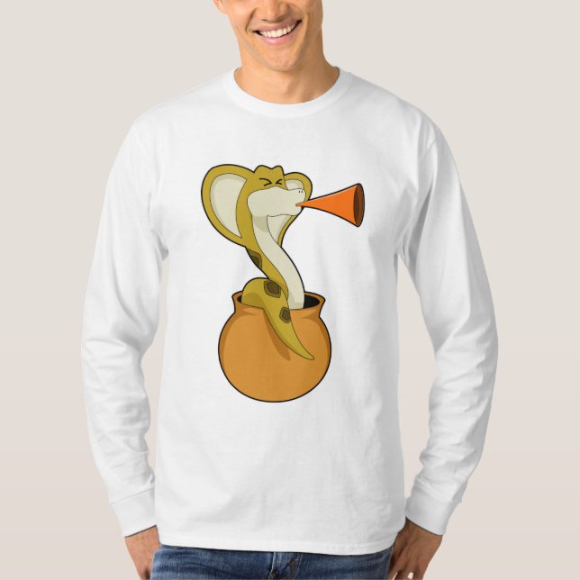 T-shirt Musique de Trumpet Snake (Devant)