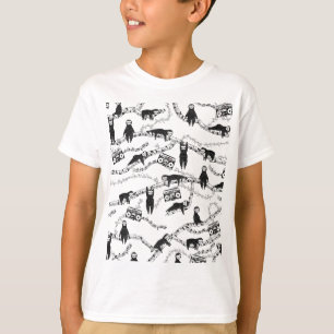 T-shirt Musique des années 80 motif