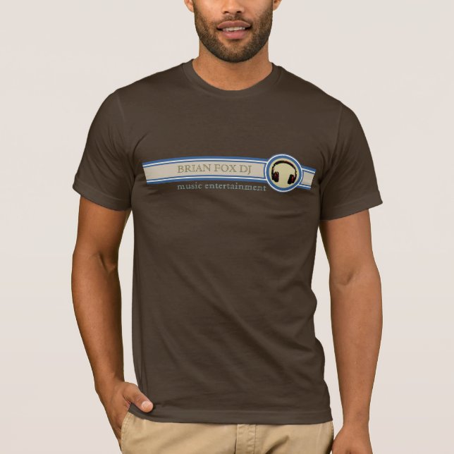 T-shirt Musique DJ Personnalisée (Devant)