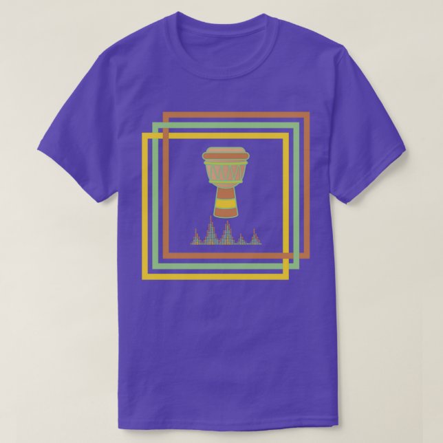 T-shirt musique djembe (Design devant)