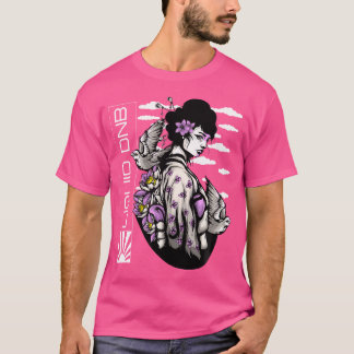 T-shirt Musique Dnb Liquide Jungle Edm Drum Et Basse