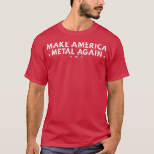 T-shirt Musique Donald Trump Shirt Rock Lourd Design music