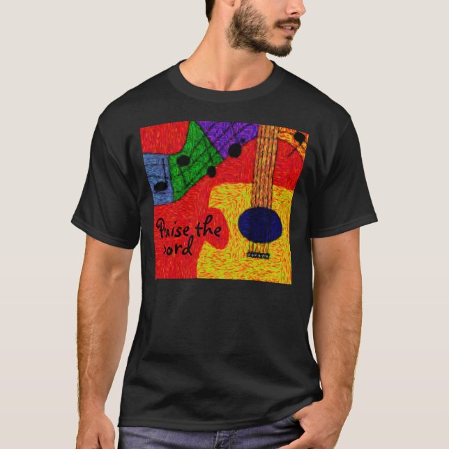 T-SHIRT MUSIQUE DOUCE (Devant)
