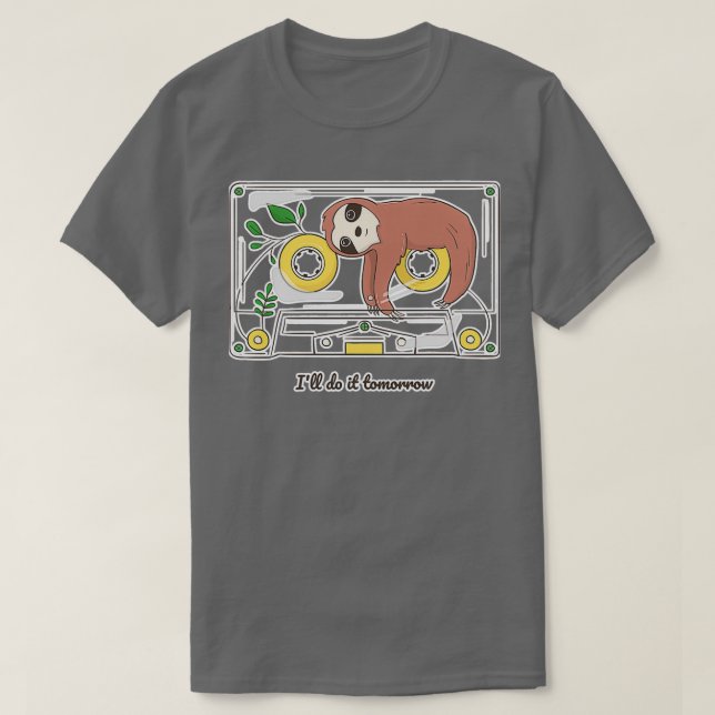 T-shirt Musique Drôle Bande Ancienne Cassette Rétro (Design devant)