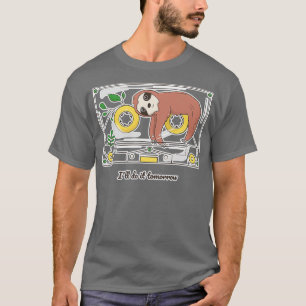 T-shirt Musique Drôle Bande Ancienne Cassette Rétro