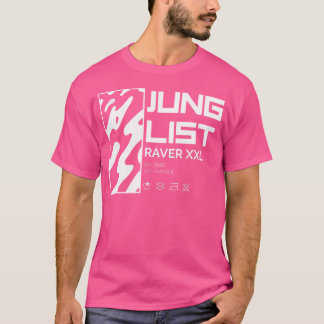 T-shirt Musique Drum And Bass Liquid Jungle Rave Edm