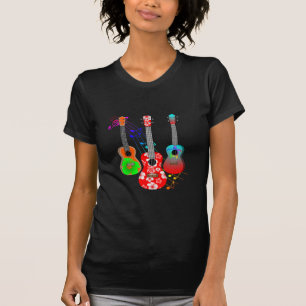 T-shirt Musique du Tropical Island Ukulele Player