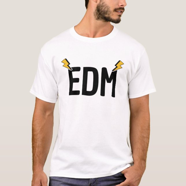 T-shirt Musique électronique (Devant)