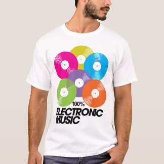 T-shirt Musique électronique de 100%