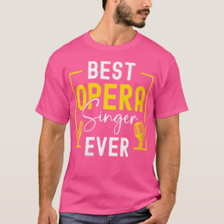 T-shirt Musique féminine chorale chorale chorale opéra cha