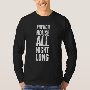 T-shirt Musique Française Nu Disco Français Electronic Mus