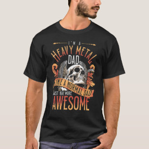 T-shirt Musique Heavy Metal Cooler Papa Punk Rock