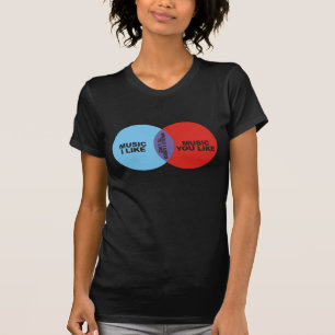 T-shirt Musique i employé pour aimer