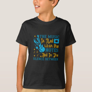 T-shirt Musique - La musique n'est pas dans les notes
