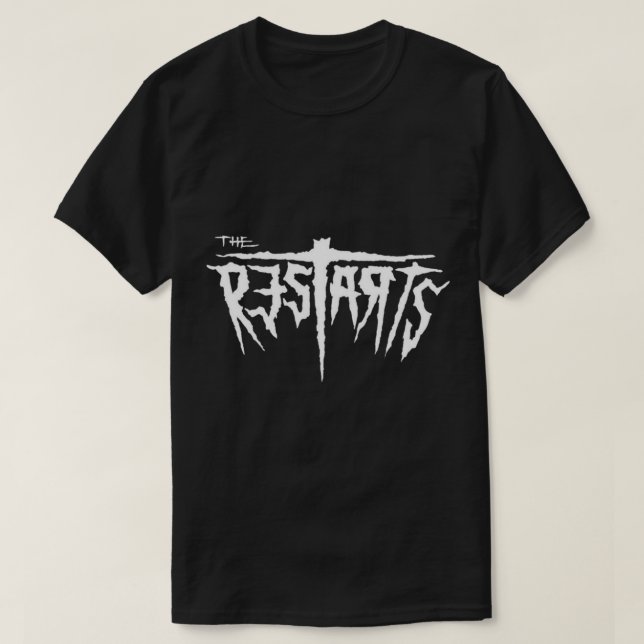 T-shirt musique le redémarrage - meilleur nouveau logo Cla (Design devant)