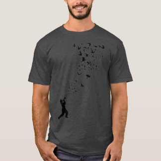 T-shirt Musique Liberté Musique et oiseaux 1 