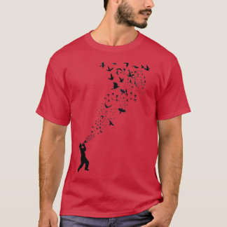 T-shirt Musique Liberté Musique et oiseaux 2