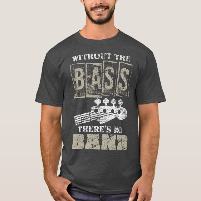 T-shirt Musique Lover Idée Cadeau Basse Lecteur Basse Guit (Devant)