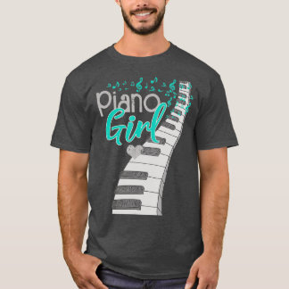 T-shirt Musique Lover Kids Piano Player Pianiste musicien