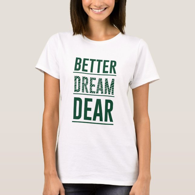 T-shirt Musique meilleur rêve Cher (Devant)