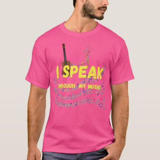 T-shirt Musique, Musiciens Et Amateurs De Guitare, Musique