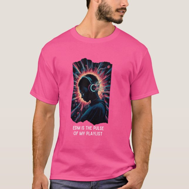 T-shirt Musique Playlist Son Lover Drôle (Devant)