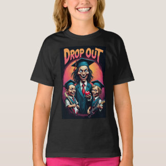 T-shirt Musique Pop Concert Enfants Abandon scolaire