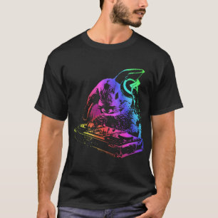 T-shirt Musique Rabbit - Cool, DJ Amusant Bunny Animal Ess