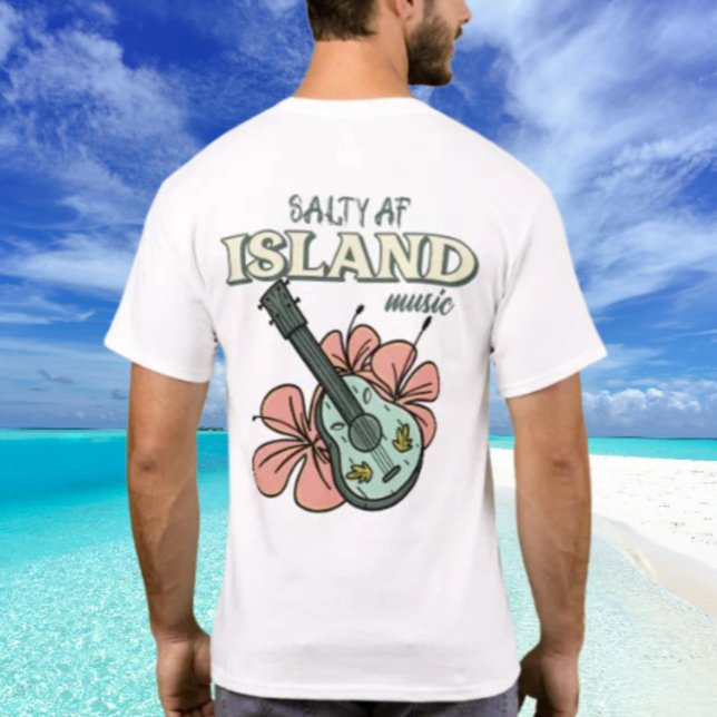 T-shirt Musique salée de l'île AF (Créateur téléchargé)