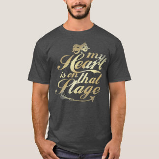 T-shirt Musique Scène Performance Théâtre musical